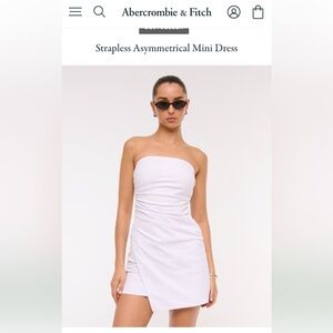 A&F Strapless Mini Dress